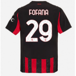 Новая футболка Милан 2025-2026 (основная) Фофана. Шорты в подарок! 