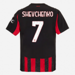 Новая футболка Милан 2025-2026 (основная) Шевченко. Шорты в подарок! 
