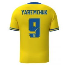 Футболка збірної України (основна) 2021-2024 (з картою України) Яремчук. Шорти у подарунок! - фото 1