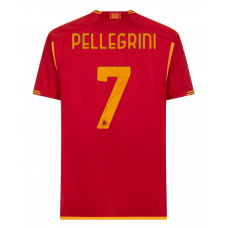 Новая футболка Рома 2023-2024 (домашняя) Пеллегрини. Шорты в подарок!  - фото 1