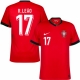 Футболка збірної Португалії 2024-2025 (основна) Р. Леао. Шорти у подарунок!