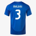 Новая футболка сборной Италии 2024-2025 (основная) Мальдини. Шорты в подарок!