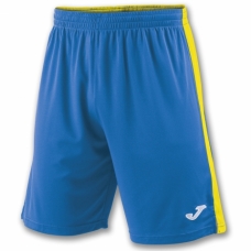 Футбольные шорты Joma Tokio II сине-желтые 100684.709 - фото 1