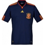 Ретро футболка сборной Испании 2010 (выездная) Пуйоль, Вилья, Иньеста и другие. Топ-качество! Доставка 3-4 недели