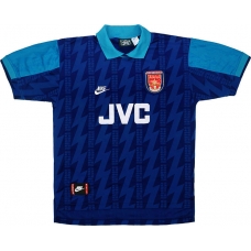 Ретро футболка Арсенал 1994-1995 (выездная) Парлор, Райт, Коул и другие. Доставка ~ 2-3 недели. Топ-качество! - фото 1