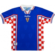 Ретро футболка сборной Хорватии 1998 (основная) Ковач, Билич, Шимич и другие. Доставка ~ 2-3 недели. Топ-качество! - фото 1