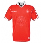 Ретро футболка сборной Дании 1998 (основная) Хайнце, Лаудруп, Нильсен и другие. Доставка ~ 2-3 недели. Топ-качество!