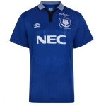 Ретро футболка Эвертон 1995 FA Cup (основная) Канчельскис, Невилл, Фергюсон и другие. Доставка ~ 2-3 недели. Топ-качество!