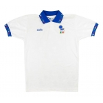 Ретро футболка сборной Италии 1994 (выездная) Дзола, Мальдини, Баджо и другие. Размер L