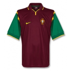 Ретро футболка сборной Португалии 1998 (основная) Фигу, Бенту, Гомеш и другие. Доставка ~ 2-3 недели. Топ-качество! - фото 1
