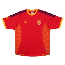 Ретро футболка збірної Іспанії 2002 (основна) Рауль, Пуйоль, Хаві та інші. Доставка ~ 2-3 тижні. Топ якість! - фото 1