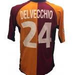 Ретро футболка Рома 2001-2002 Дельвеккио (основная). Доставка ~ 2-3 недели. Топ-качество!