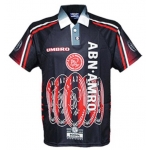 Ретро футболка Аякс 1997-1998 (выездная) Литманен, Клюйверт, Де Бур и другие. Доставка ~ 2-3 недели. Топ-качество!