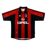 Ретро футболка Милан 1998-1999 (основная) Клюйверт, Амброзини, Мальдини и другие. Доставка ~ 2-3 недели. Топ-качество!