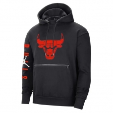 Баскетбольне флісове худі NBA-AJ (S, M, L, XL, 2XL) Chicago Bulls. Доставка 2-3тижні - фото 1