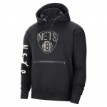Баскетбольне флісове худі NBA-AJ (S, M, L, XL, 2XL) Нетс. Доставка 2-3тижні