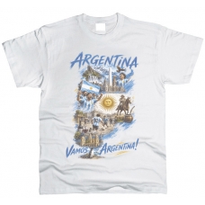 Футболка збірна Аргентини Argentina authentic див. інші кольори - фото 1